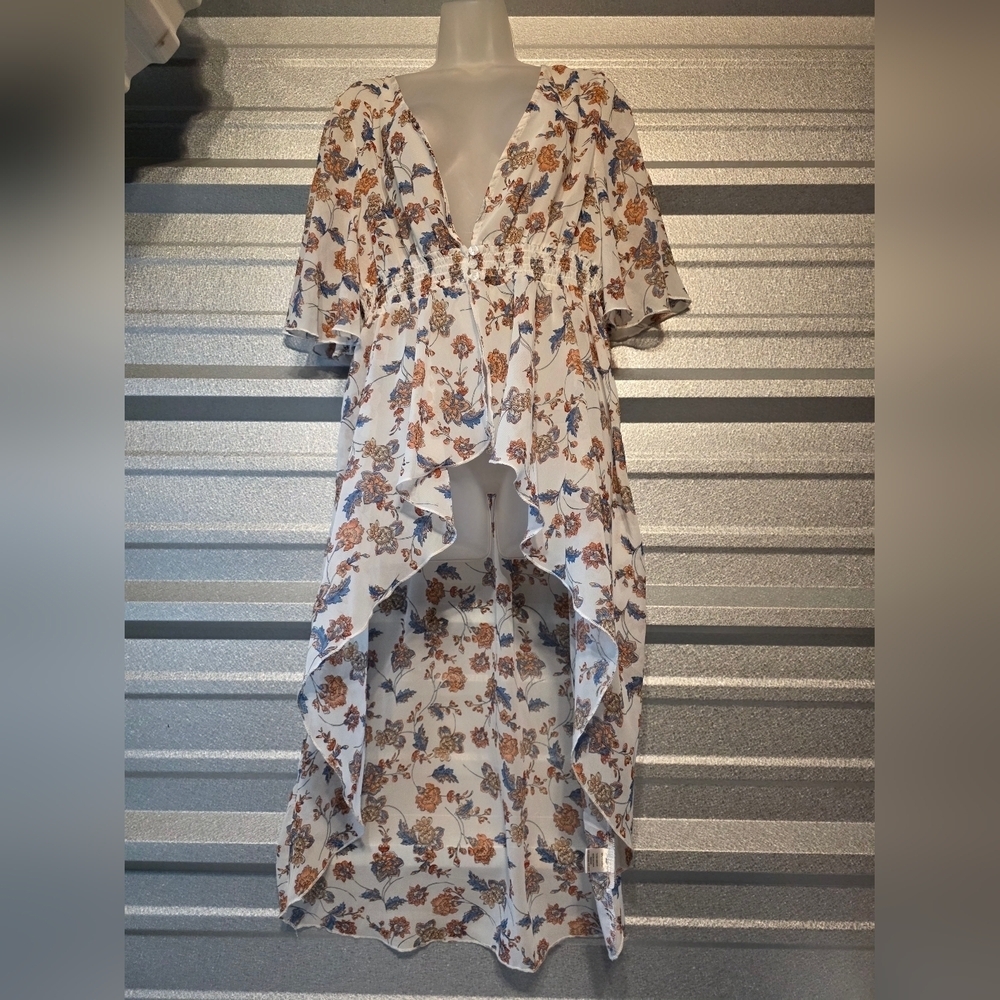 Almost Famous Butterfly Print Dress